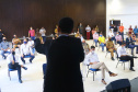 O Coordenador Estadual do Verão Consciente 2020/2021 e secretário da Segurança Pública do Paraná, coronel Romulo Marinho Soares, apresentou ao secretário da Casa Civil, Guto Silva, prefeitos do litoral e deputados estaduais, o balanço de atividades das instituições que fazem parte das ações do Estado no litoral e outras Costas do Paraná, nesta temporada. - Matinhos 10/02/2021  -  Foto:  Divulgação SESP-PR
