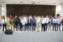 O Coordenador Estadual do Verão Consciente 2020/2021 e secretário da Segurança Pública do Paraná, coronel Romulo Marinho Soares, apresentou ao secretário da Casa Civil, Guto Silva, prefeitos do litoral e deputados estaduais, o balanço de atividades das instituições que fazem parte das ações do Estado no litoral e outras Costas do Paraná, nesta temporada. - Matinhos 10/02/2021  -  Foto:  Divulgação SESP-PR