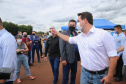 O governador Carlos Massa Ratinho Junior participa nesta quinta-feira (11) da entrega da primeira parte da duplicação da PR-323 entre Doutor Camargo e Paiçandu, na região Noroeste. O investimento por parte do Governo do Estado em toda a obra é de R$ 78,7 milhões. 11/02/2021 - Foto: Geraldo Bubniak/AEN