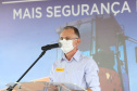 O governador Carlos Massa Ratinho Junior participa nesta quinta-feira (11) da entrega da primeira parte da duplicação da PR-323 entre Doutor Camargo e Paiçandu, na região Noroeste.  Na foto, o Prefeitoi de Paicandu, Ismael Batista em pronunciamento. 11/02/2021 - Foto: Geraldo Bubniak/AEN