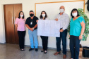 Representantes da Cohapar e da prefeitura de Marumbi se reuniram nesta semana para debater o procedimento de seleção das famílias que vão morar nas 50 casas populares que estão sendo construídas pelo Governo do Estado na cidade. Foto: Cohapar