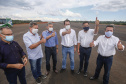  Governador Carlos Massa Ratinho Junior durante uma visita as obras do Aeroporto Internacional de Foz do Iguaçu.