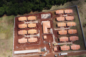 O governador Carlos Massa Ratinho Junior vistoria as obras do Condomínio do Idoso de Foz do Iguaçu. 