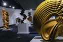 Últimos dias para ver no MON a exposição do britânico Tony Cragg. -Foto : Jonathan Campos / AEN