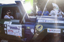 O governador Carlos Massa Ratinho Junior participou nesta quarta-feira (17) da largada oficial do 27º Rally Transparaná, uma das maiores competições off-road da América Latina, no Parque Nacional do Iguaçu, em Foz do Iguaçu. 