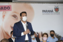 O governador Carlos Massa Ratinho participou nesta segunda-feira (22) da cerimônia de entrega da ampliação de nova ala  do Hospital Universitário de Ponta Grossa.  -  Ponta Grossa, 22/02/20221  -  Foto: Gilson Abreu/AEN