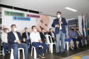 O governador Carlos Massa Ratinho participou nesta segunda-feira (22) da cerimônia de entrega da ampliação de nova ala  do Hospital Universitário de Ponta Grossa.  -  Ponta Grossa, 22/02/20221  -  Foto: Gilson Abreu/AEN