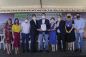 O governador Carlos Massa Ratinho Junior autorizou nesta segunda-feira (22) a ordem de serviço para a construção de um Condomínio do Idoso em Ponta Grossa, nos Campos Gerais.  -  Ponta Grossa, 22/02/2021  -  Foto: Jonathan Campos/AEN