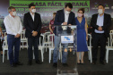 O governador Carlos Massa Ratinho Junior autorizou nesta segunda-feira (22) a ordem de serviço para a construção de um Condomínio do Idoso em Ponta Grossa, nos Campos Gerais.  -  Ponta Grossa, 22/02/2021  -  Foto: Jonathan Campos/AEN