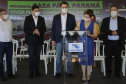 O governador Carlos Massa Ratinho Junior autorizou nesta segunda-feira (22) a ordem de serviço para a construção de um Condomínio do Idoso em Ponta Grossa, nos Campos Gerais.  -  Ponta Grossa, 22/02/2021  -  Foto: Jonathan Campos/AEN