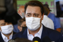 O governador Carlos Massa Ratinho Junior autorizou nesta segunda-feira (22) a ordem de serviço para a construção de um Condomínio do Idoso em Ponta Grossa, nos Campos Gerais. - Ponta Grossa, 22/02/2021  -  Foto: Gilson Abreu/AEN