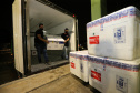 Novo lote da vacina CoronaVac chega ao Paraná 24/02/2021 - Foto: Geraldo Bubniak/AEN