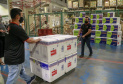 A Secretaria de Estado da Saúde recebeu na noite desta quarta-feira (24) uma remessa com 64.800 doses da vacina CoronaVac/Instituto Butantan  Foto: Valdelino Pontes