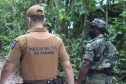 Comerciantes e turistas aprovam policiamento preventivo na Ilha do Mel  -  Curitiba, 24/02/2021  -  Foto: Divulgação PMPR