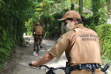 Comerciantes e turistas aprovam policiamento preventivo na Ilha do Mel  -  Curitiba, 24/02/2021  -  Foto: Divulgação PMPR