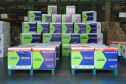 Distribuição das novas doses de vacinas contra a Covid-19 para as 22 Regionais de Saúde.  -  Curitiba, 25/02/2021  -  Foto: José Fernando Ogura/AEN