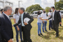 Governador Carlos Massa Ratinho Junior e presidente Jair Bolsonaro participam do evento de lançamento da revitalização do sistema elétrico de alta tensão de Furnas.   -  Foz do Iguaçu, 25/02/2021  - Foto: Jonathan Campos/AEN