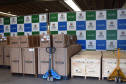 Sesa recebe 37 ventiladores doados pelo Sistema Ocepar. Foto: Américo Antonio/SESA