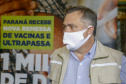 Paraná distribui novo lote e começa a vacinar idosos com mais de 75 anos.
Foto Gilson Abreu/AEN