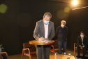 O Governo do Paraná lanca o Vale do Genoma, um polo de startups voltado para saúde e genética. Pioneiro no Brasil e no mundo, o projeto será instalado em Guarapuava, no Centro-Sul do Estado. Na foto,   superintendente de Ciência, Tecnologia e Ensino Superior do Paraná, Aldo Bona.  18/03/21 - Foto: Geraldo Bubniak/AEN
