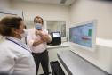 O Governo do Paraná lanca o Vale do Genoma, um polo de startups voltado para saúde e genética. Pioneiro no Brasil e no mundo, o projeto será instalado em Guarapuava, no Centro-Sul do Estado. Visita ao IPEC - Instituto para Pesquisa do Cancer. 18/03/21 - Foto: Geraldo Bubniak/AEN