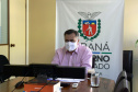A Escola de Saúde Pública do Paraná (ESPP) formou hoje (18) a 9ª turma de alunos do curso de Especialização em Gestão do SUS. 20 profissionais que já atuam em serviços públicos na região de Ponta Grossa, concluíram o curso. Na foto, o secretário da Saúde do Paraná, Beto Preto.  -  Foto: Américo Antonio/SESA
