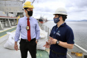 A Portos do Paraná compartilha com a Polícia Federal os dados obtidos nos 27  programas de monitoramentos ambientais. As informações colaboram com a operação ?30 Days at Sea 3.0? (30 Dias no Mar) da International Criminal Police Organization - INTERPOL. A ação envolve cerca de 60 países e tem como foco principal o combate à poluição marítima.  -  Curitiba, 19/03/2021  -  Foto: Claudio Neves/Portos do Paraná