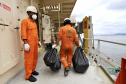 A Portos do Paraná compartilha com a Polícia Federal os dados obtidos nos 27  programas de monitoramentos ambientais. As informações colaboram com a operação ?30 Days at Sea 3.0? (30 Dias no Mar) da International Criminal Police Organization - INTERPOL. A ação envolve cerca de 60 países e tem como foco principal o combate à poluição marítima.  -  Curitiba, 19/03/2021  -  Foto: Claudio Neves/Portos do Paraná