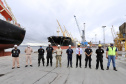 A Portos do Paraná compartilha com a Polícia Federal os dados obtidos nos 27  programas de monitoramentos ambientais. As informações colaboram com a operação ?30 Days at Sea 3.0? (30 Dias no Mar) da International Criminal Police Organization - INTERPOL. A ação envolve cerca de 60 países e tem como foco principal o combate à poluição marítima.  -  Curitiba, 19/03/2021  -  Foto: Claudio Neves/Portos do Paraná