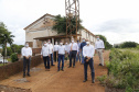 Antiga estação de trem desativada em Maracajú que poderá ser incorporada ao projeto da Nova Ferroeste.
Foto Gilson Abreu/AEN
