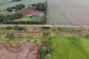 Visita do grupo técnico ao ponto de ligação da nova Ferroeste com a malha oeste.
Foto Gilson Abreu/AEN