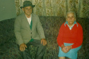 Primeira grande hidrelétrica do Paraná completa 90 anos de operação- O pioneiro Ernesto Afonso Alves e a esposa, Francisca Pereira Alves  -  Foto: Divulgação Copel
