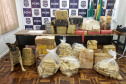 As forças de segurança do Paraná apreenderam cerca de 145,2 toneladas a mais de drogas nos doze meses de 2020, se comparado com o ano de 2019. De acordo com os dados da Secretaria Estadual da Segurança Pública (SESP), divulgados nesta quarta-feira (24/03), foram 288,9 toneladas de drogas (maconha, cocaína e crack) apreendidas de janeiro a dezembro de 2020, contra 143,6 toneladas durante o mesmo período de 2019, ou seja, um aumento de 50,2%.  -  Curitiba, 24/03/2021  -  Foto: Divulgação SESP-PR