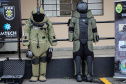 Curitiba, 26 de março de 2021. Entrega de Equipamento ao Esquadrão Antibomba - BOPE