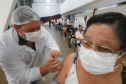 Paraná já vacinou 82% da população acima de 70 anos.Foto: Jonathan Campos/AEN
