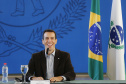 O governador Carlos Massa Ratinho Junior e o secretário estadual da Educação e do Esporte, Renato Feder, lançam  o EduTech, um programa que oferece aos alunos da rede estadual cursos gratuitos de programação, games e animação. Foram 65 mil estudantes inscritos, formando 689 turmas.Foto: Jonathan Campos/AEN