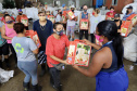 Comunidades carentes de Paranaguá, Antonina e moradores de ilhas da Região são prioridade nas doações feitas pela comunidade portuária. Foto: Claudio Neves