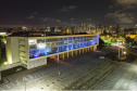 02.04.2021 - Iluminação especial pelo Dia Mundial de Conscientização do Autismo  -  Foto Gilson Abreu/AEN