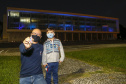 02.04.2021 - Iluminação especial pelo Dia Mundial de Conscientização do Autismo  -  Foto Gilson Abreu/AEN