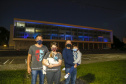 02.04.2021 - Iluminação especial pelo Dia Mundial de Conscientização do Autismo  -  Foto Gilson Abreu/AEN