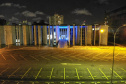 02.04.2021 - Iluminação especial pelo Dia Mundial de Conscientização do Autismo  -  Foto Gilson Abreu/AEN