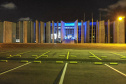 02.04.2021 - Iluminação especial pelo Dia Mundial de Conscientização do Autismo  -  Foto Gilson Abreu/AEN