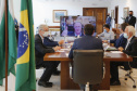 Com o apoio institucional do Governo do Estado por meio do programa de incentivo fiscal, seis cooperativas paranaenses se uniram para a construção de uma nova maltaria na região dos Campos Gerais. 
O anúncio foi feito nesta segunda-feira (05), durante a assembleia virtual comemorativa dos 50 anos do Sistema Ocepar, pelo governador Carlos Massa Ratinho Junior e pelo diretor-presidente da Agrária, Jorge Karl. Foto: Jonathan Campos/AEN