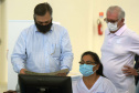 O secretário de Estado da Saúde, Beto Preto, visitou o Hospital Regional de Guaraqueçaba e as obras da maternidade anexa ao pronto socorro do município de Guaratuba nesta segunda-feira (5).
Foto: Américo Antonio/SESA