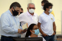 O secretário de Estado da Saúde, Beto Preto, visitou o Hospital Regional de Guaraqueçaba e as obras da maternidade anexa ao pronto socorro do município de Guaratuba nesta segunda-feira (5).
Foto: Américo Antonio/SESA