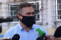O secretário de Estado da Saúde, Beto Preto, visitou o Hospital Regional de Guaraqueçaba e as obras da maternidade anexa ao pronto socorro do município de Guaratuba nesta segunda-feira (5).
Foto: Américo Antonio/SESA