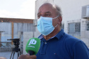 O secretário de Estado da Saúde, Beto Preto, visitou o Hospital Regional de Guaraqueçaba e as obras da maternidade anexa ao pronto socorro do município de Guaratuba nesta segunda-feira (5).
Foto: Américo Antonio/SESA
