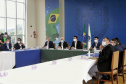 As pequenas e microempresas paranaenses dos segmentos mais afetados pela pandemia receberão um auxílio emergencial do Governo do Estado. O anúncio foi feito na manhã desta terça-feira (6) pelo governador Carlos Massa Ratinho Junior em um encontro com deputados estaduais, chefes de outros Poderes e representantes do setor produtivo.  Foto:Gilson Abreu/AEN