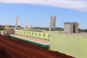 O secretário estadual da Segurança Pública, Romulo Marinho, acompanha obras da nova Cadeia Pública de Foz do Iguaçu. Foto:SESP