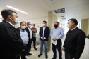O governador Carlos Massa Ratinho Junior visita nesta quarta-feira (14) o Hospital Regional São Sebastião, na Lapa. A Secretaria de Estado da Saúde disponibiliza seis leitos de UTI no hospital.  A unidade já conta com 40 leitos de enfermaria na estratégia de combate à Covid-19.  14/04/2021 - Foto: Geraldo Bubniak/AEN